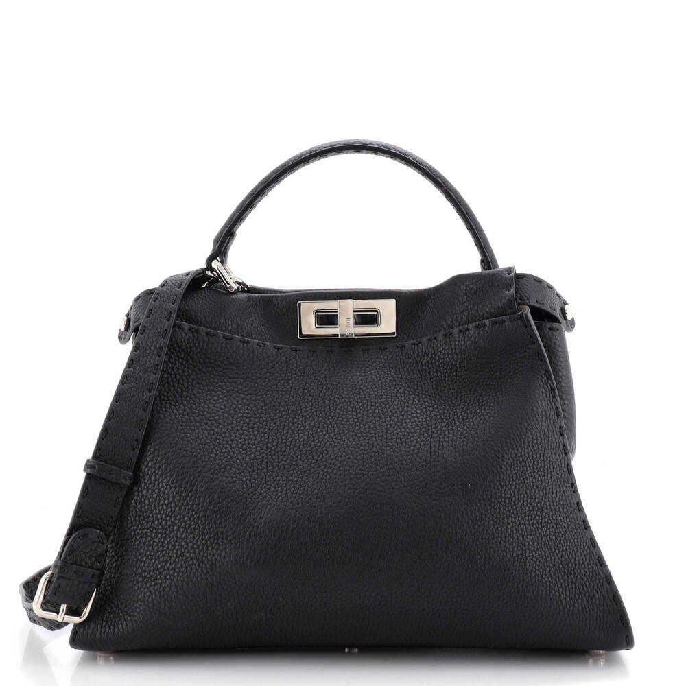 Fendi Selleria Peekaboo Bag Leather #264163F17B